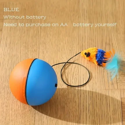 Interactive Cat Toy Ball – Battery - Image 3
