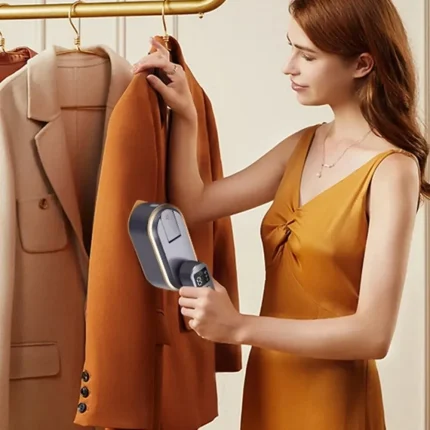 Folding Steam Iron with Display - Image 3