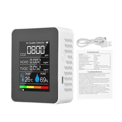 5-in-1 CO₂ Air Quality Meter - Image 7