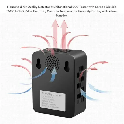 6-in-1 CO₂ Air Quality Monitor - Image 5