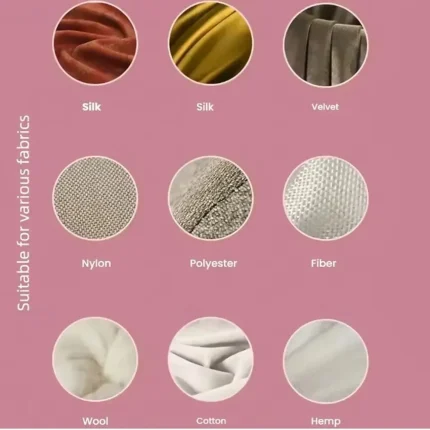 Steam Iron Detachable Water Tank-Fast Heating Dual Safety Protection Adjustable Handle for Home Travel - Image 5