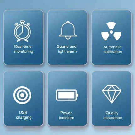 6-in-1 CO₂ Air Quality Monitor - Image 7