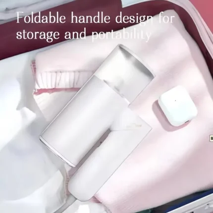 Steam Iron Detachable Water Tank-Fast Heating Dual Safety Protection Adjustable Handle for Home Travel - Image 7