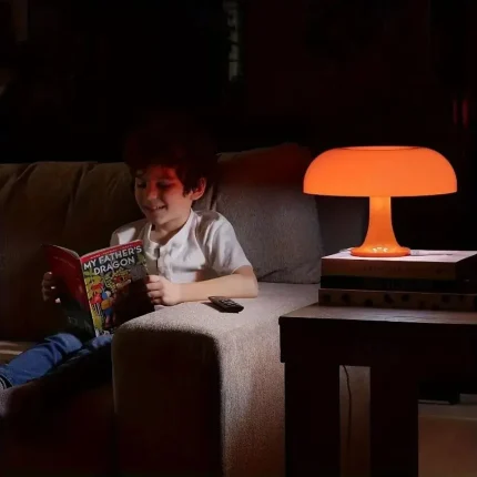 Classic Mushroom Table Lamp Modern Bauhaus Design Table Lamp Hotel Bedroom Atmosphere Lamp - Image 5