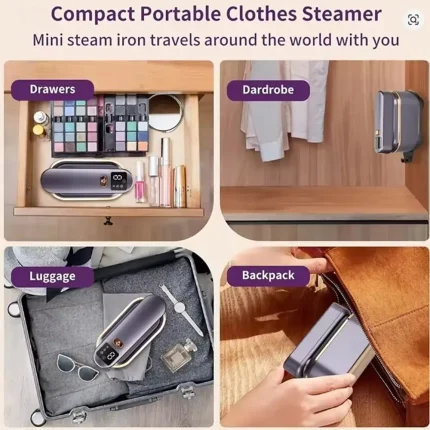 Folding Steam Iron with Display - Image 8