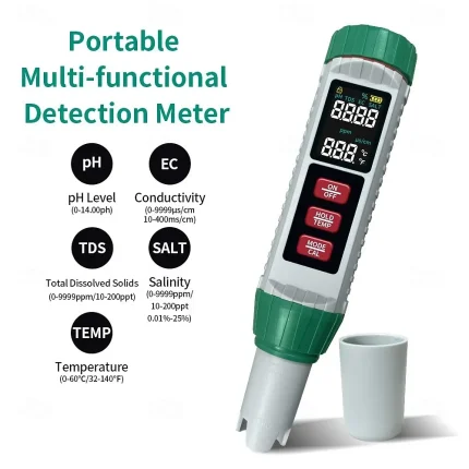 5-in-1 pH/TDS Water Tester - Image 3