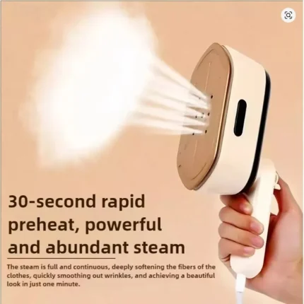 Wet and Dry Small Spray Steam Iron Portable Mini Portable Ironing Machine - Image 3