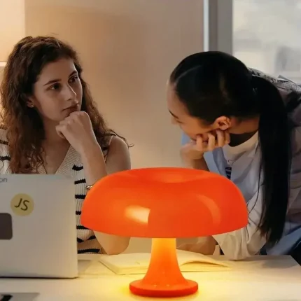 Classic Mushroom Table Lamp Modern Bauhaus Design Table Lamp Hotel Bedroom Atmosphere Lamp - Image 3