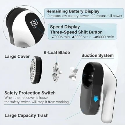 Rechargeable Lint Remover - Image 6