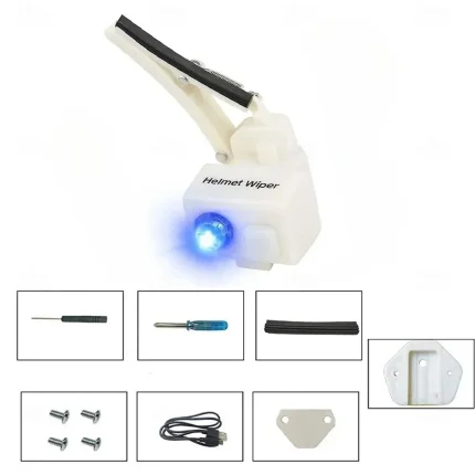 Motorcycle Helmet USB Wiper - Image 6