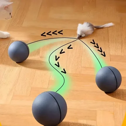 Interactive Cat Toy Ball – Battery - Image 8